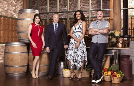 Top Chef - Season 14 - Gail Simmons, Tom Colicchio, Padma Lakshmi, and Graham Elliot