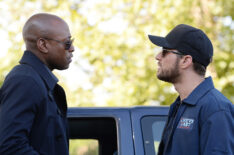 Omar Epps as Isaac Johnson and Ryan Phillippe as Bob Lee Swagger in Shooter - Season 1