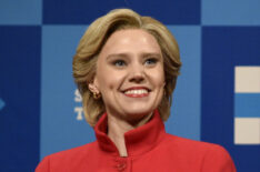 Kate McKinnon as Democratic Presidential Candidate Hillary Clinton on Saturday Night Live