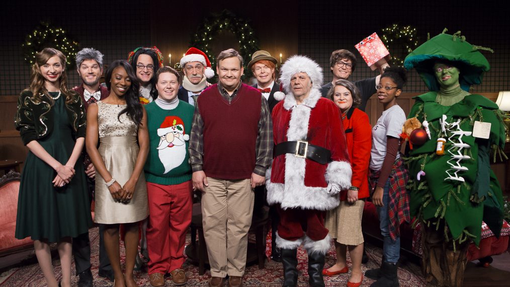 Yes, this is the whole cast of Andy RIchter's Home for the Holidays