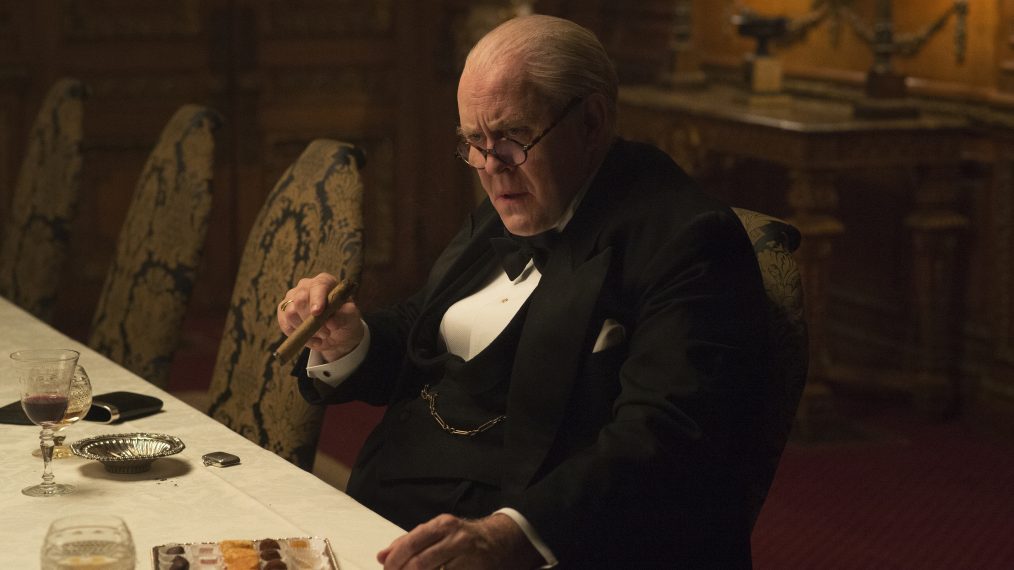 John Lithgow as Winston Churchill in The Crown, Season 1