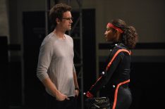 Tyler Hilton and Kylie Bunbury in Pitch