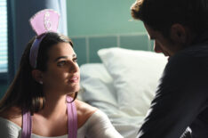 Scream Queens's Lea Michele Talks the Green Meanies and That Make Out Scene with John Stamos