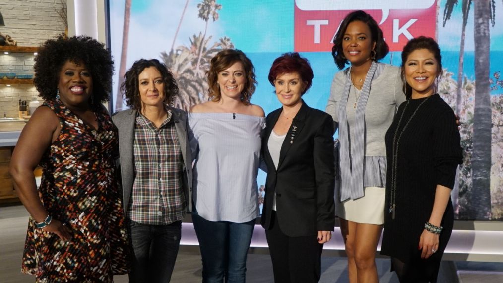 The Talk - Sheryl Underwood, Sara Gilbert, Rachel Bloom, Sharon Osbourne, Aisha Tyler, Julie Chen