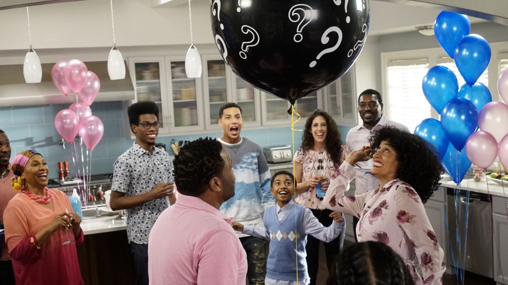 'The Name Game' - Pictured: Jenifer Lewis, Marcus Scribner, Miles Brown, Tracee Ellis Ross, Anthony Anderson