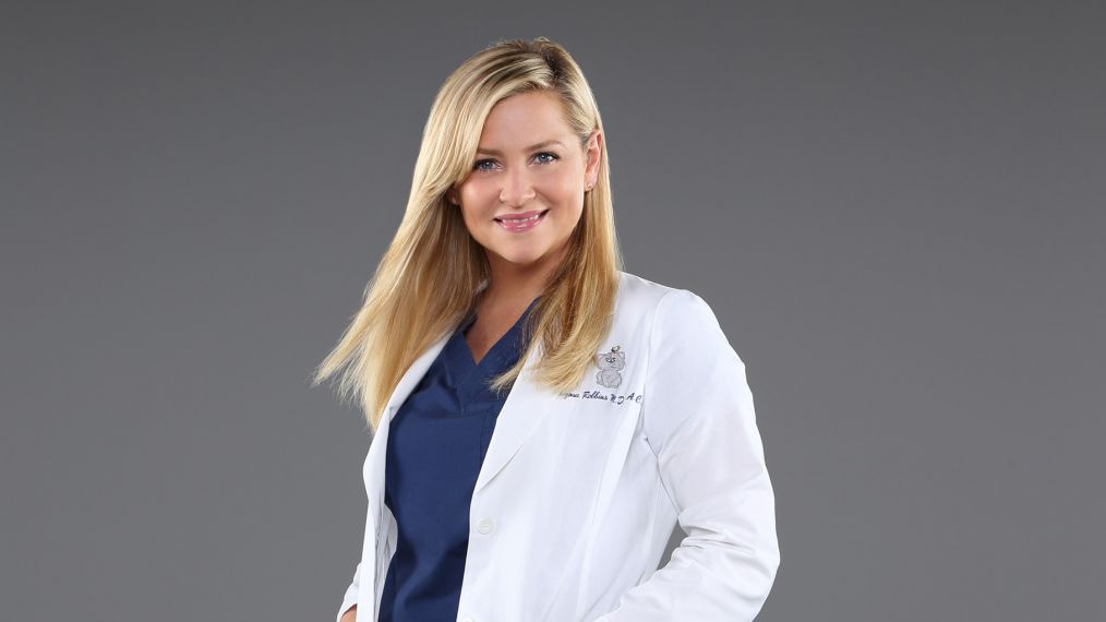 Jessica Capshaw as Arizona Robbins on Grey's Anatomy