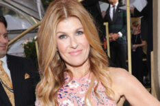 Actress Connie Britton arrives to the 74th Annual Golden Globe Awards