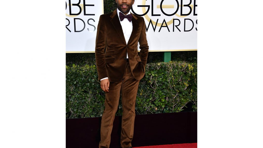 Donald Glover attends the 74th Annual Golden Globe Awards