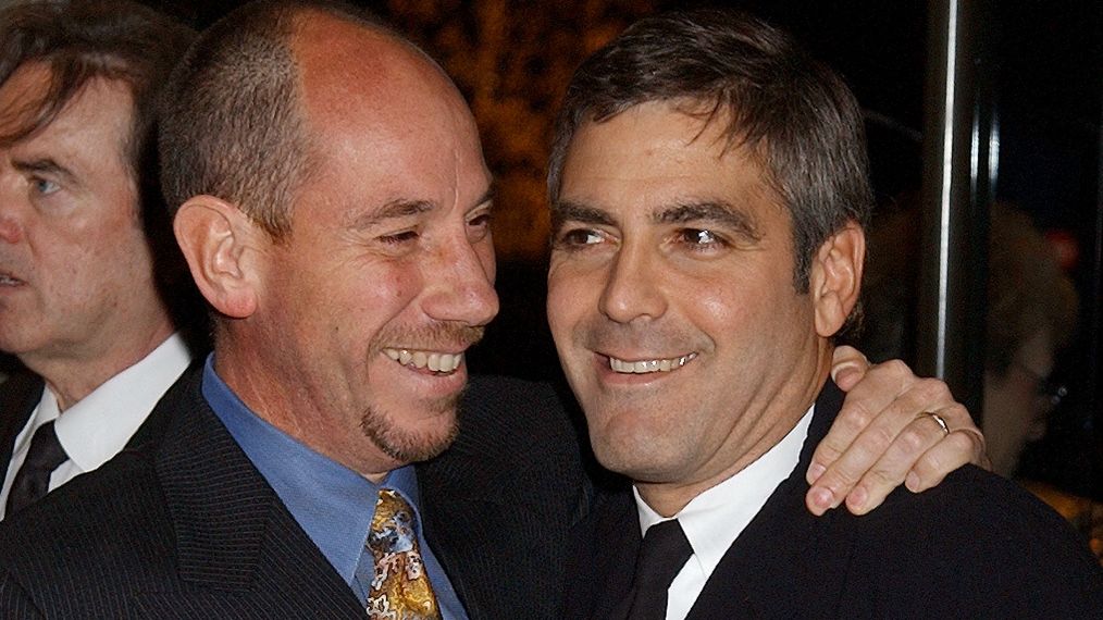 George Clooney and Miguel Ferrer