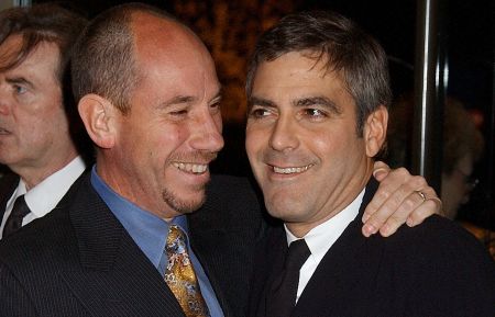 George Clooney and Miguel Ferrer