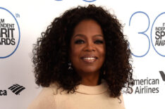 Oprah Winfrey attends the 2015 Film Independent Spirit Awards