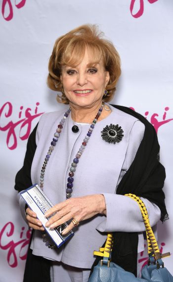 Barbara Walters attends the 'Gigi' Broadway Opening Night