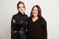 Madeline Brewer (L) and Ann Dowd