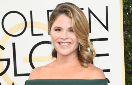 Bush Hager attends the 74th Annual Golden Globe Awards