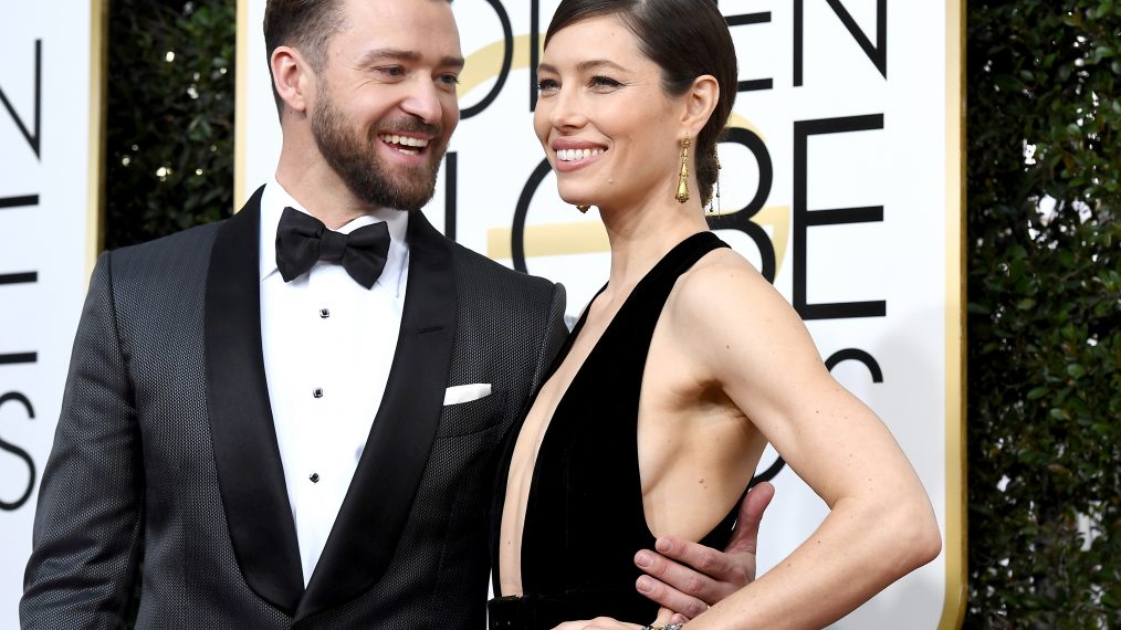 Justin Timberlake and actress Jessica Biel