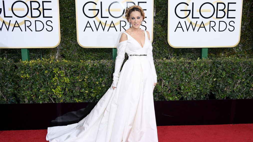 Sarah Jessica Parker attends the 74th Annual Golden Globe Awards in 2017