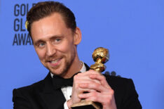 Tom Hiddleston during the 74th Annual Golden Globe Awards