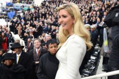 Ivanka Trump arrives for the Presidential Inauguration of her father Donald Trump