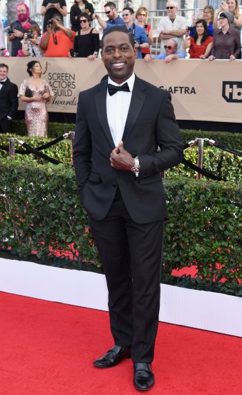 Sterling K. Brown attends the 23rd Annual Screen Actors Guild Awards in 2017