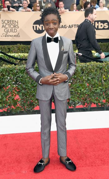 Caleb McLaughlin attends The 23rd Annual Screen Actors Guild Awards