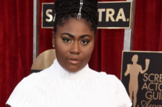 Danielle Brooks attends The 23rd Annual Screen Actors Guild Awards in 2017