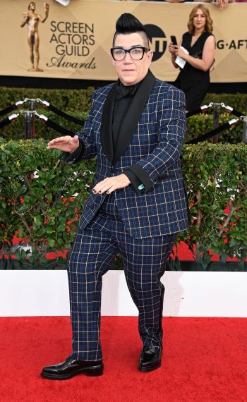 Lea DeLaria attends The 23rd Annual Screen Actors Guild Awards
