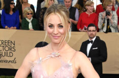 Kaley Cuoco attends The 23rd Annual Screen Actors Guild Awards
