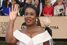 Uzo Aduba attends The 23rd Annual Screen Actors Guild Awards in 2017