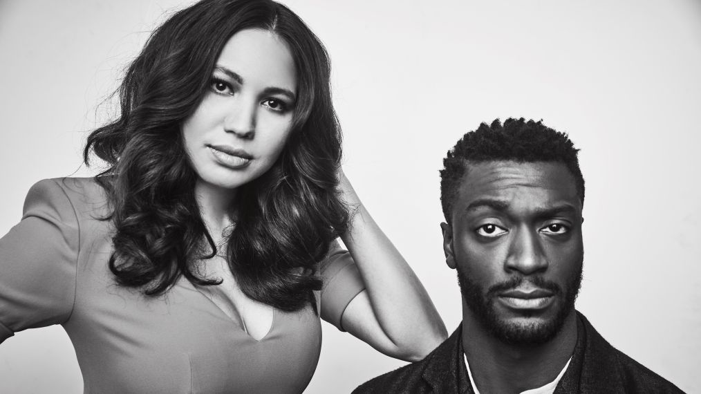 Jurnee Smollett-Bell and Aldis Hodge