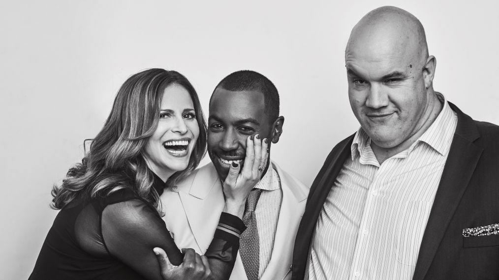 Andrea Savage, Prentice Penny, and Guy Branum