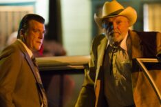 Douglas M. Griffin as Det. Charlie Blank and Brian Dennehy as Valentine Otis in Hap and Leonard Season 2