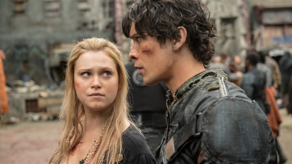 The 100 - Eliza Taylor and Bob Morley