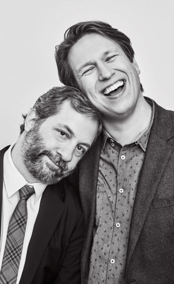 Judd Apatow and Pete Holmes