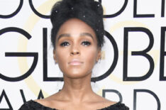 Janelle Monae attends the 74th Annual Golden Globe Awards
