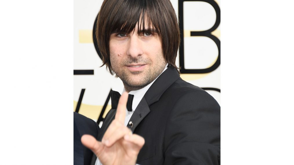 Jason Schwartzman attends the 74th Annual Golden Globe Awards