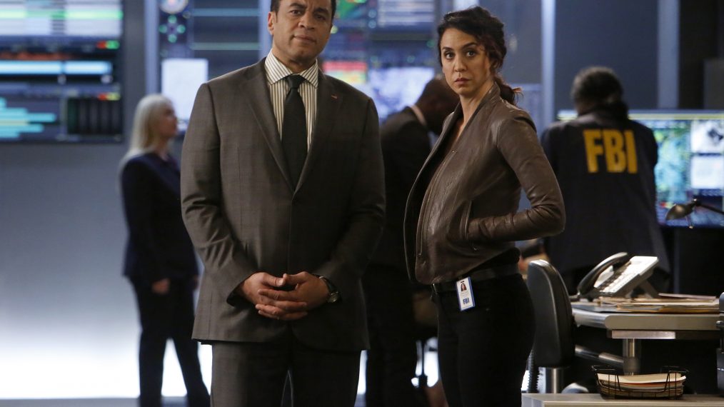 Harry Lennix as Harold Cooper, Mozhan Marno as Samar Navabi in The Blacklist - Season 3 - 'Lady Ambrosia'