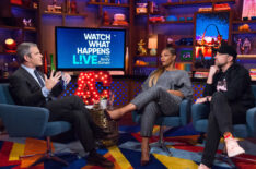 Andy Cohen, Queen Latifah, Jason Sudeikis in Watch What Happens Live with Andy Cohen - Season 14
