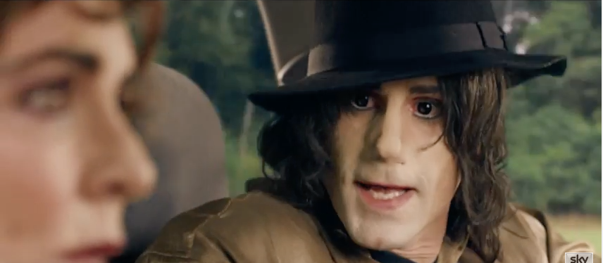 Joseph Fiennes as Michael Jackson in Urban Myths