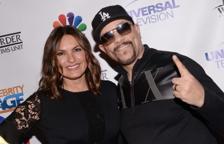 Mariska Hargitay and Ice-T attend the party to celebrate the Mariska Hargitay TV Guide Magazine cover issue