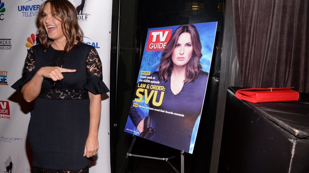 Mariska Hargitay TV Guide Magazine Cover Party