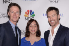 Paul Turcotte, Nerina Rammairone and Harry Connick Jr. attend the party to celebrate the Mariska Hargitay TV Guide Magazine cover issue at the Gansevoort Hotel