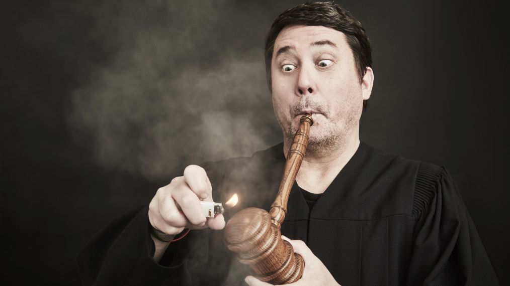 Doug Benson from Comedy Central's 'The High Court' poses in the Getty Images Portrait Studio at the 2017 Winter Television Critics Association