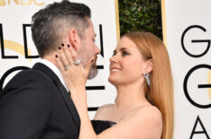 Amy Adams and Darren Le Gallo attend the 74th Annual Golden Globe Awards