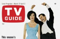 Mary Tyler Moore and Dick Van Dyke on the cover of TV Guide Magazine - March 27, 1965