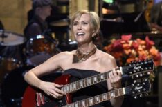 Kristen Wiig performs during 'Kristen Wiig's Thanksgiving Monologue' - Saturday Night Live - Season 42