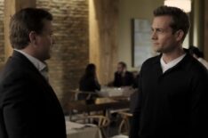 Billy Miller and Gabriel Macht in Suits - Season 6