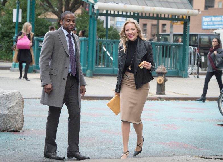 Dule Hill and Katherine Heigl