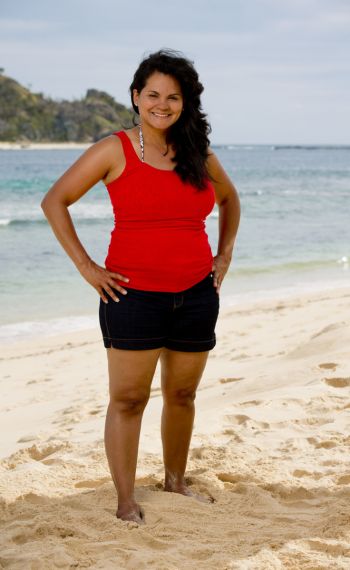 Sandra Diaz-Twine, Mana Tribe member, on Survivor