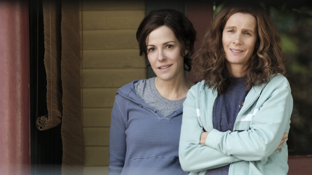Mary-Louise Parker and Rachel Griffiths in 'When We Rise'