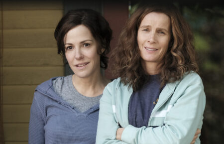 Mary-Louise Parker and Rachel Griffiths in 'When We Rise'